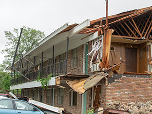 Storm Damaged Roof2